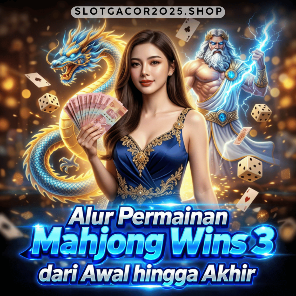 alur permainan Mahjong Wins 3